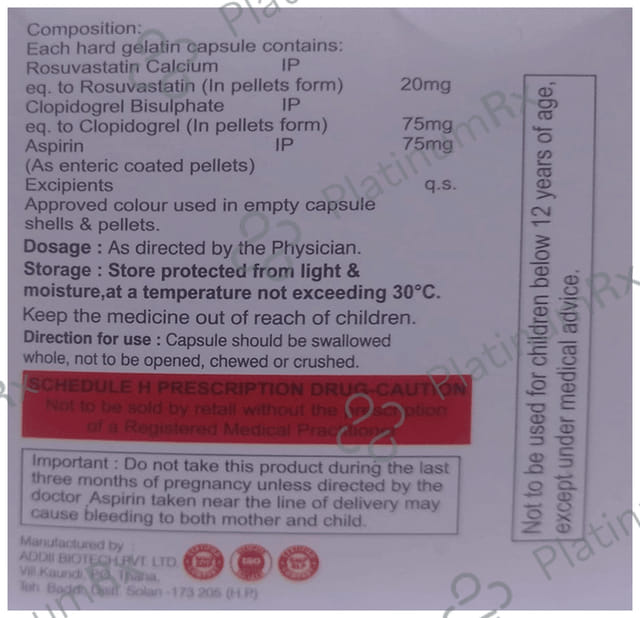 Rostrac-Gold 20 Capsule