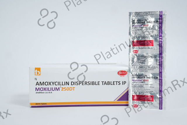 Moxilium 250mg Tablet DT 10s
