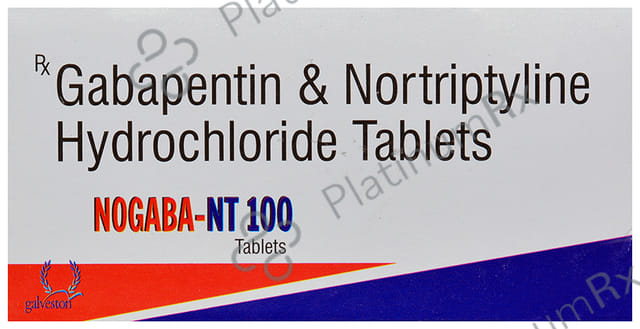 Nogaba NT 100/10mg Tablet 10s
