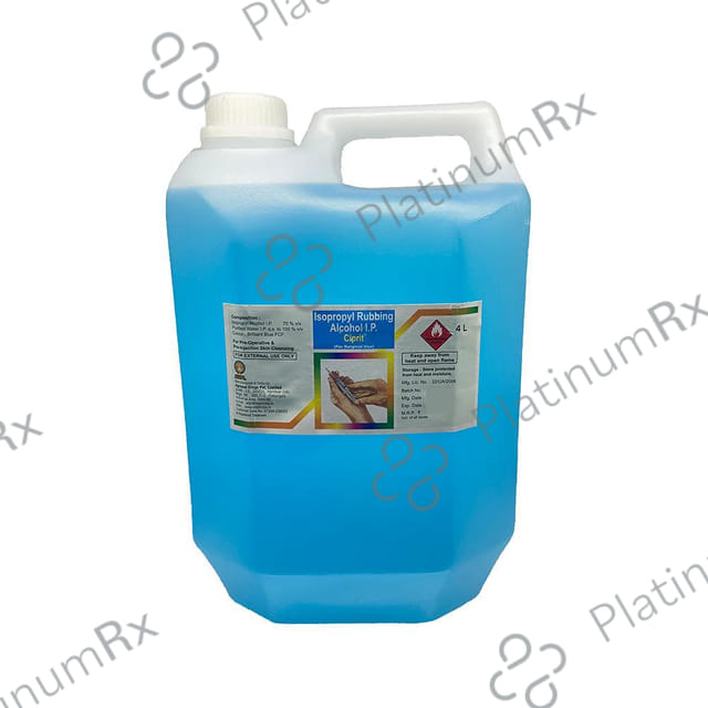Ciprit Isopropyl Rubbing Alcohol Liquid 4Ltr