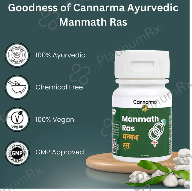 Cannarma Ultra Premium Anmath Ras Tablet Useful in Vigour and Vitality & General Wellness Immunity Booster - Performance Enhancement - For Mens and Womens Women