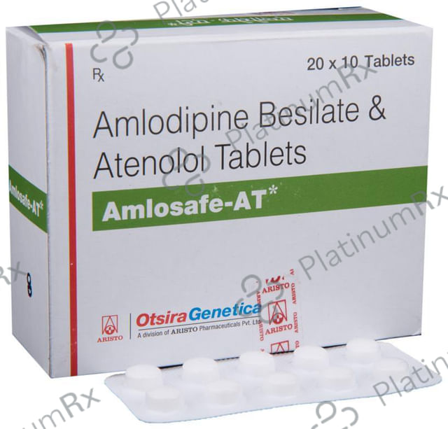Amlosafe-AT Tablet 10 Tablet