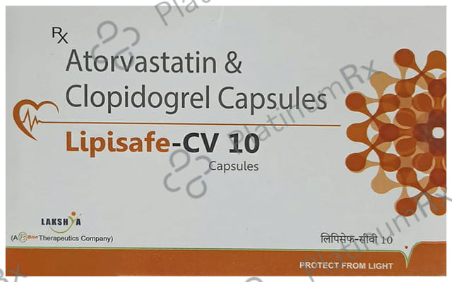 Lipisafe CV 10 mg/75 mg Tablet