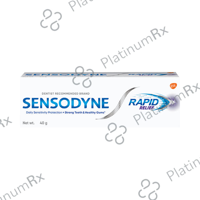 Sensodyne Rapid Relief Sensitive Toothpaste 40gm