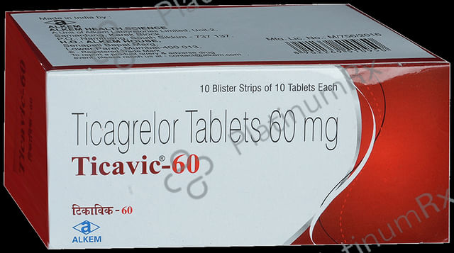 Ticavic 60mg Tablet 10s