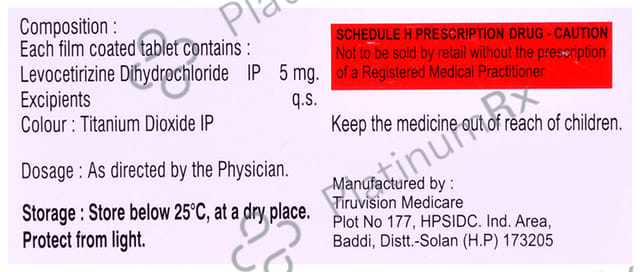 Levocpil 5mg Tablet 10s