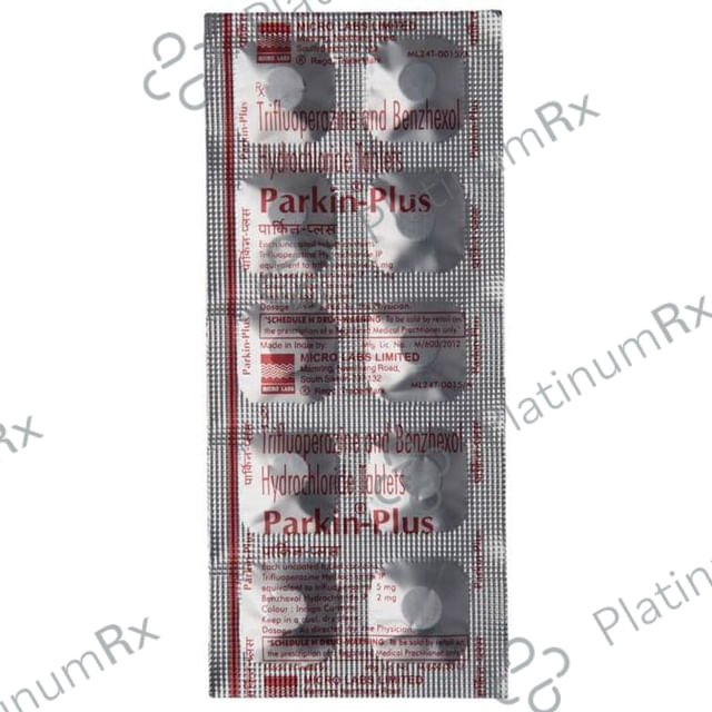 Parkin Plus 5/2mg Tablet 10s