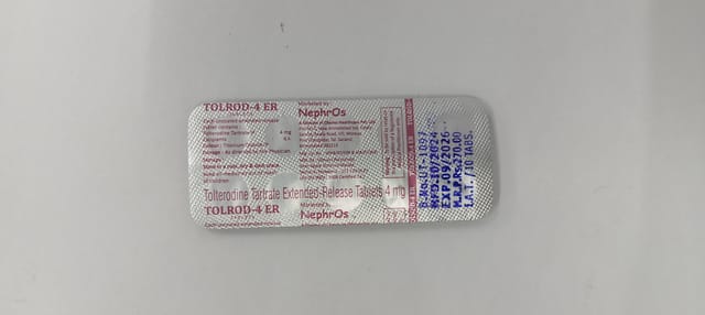 Tolrod 4mg Tablet ER 10s