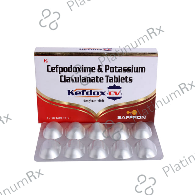 Kefdox CV 200/125mg Tablet 10s