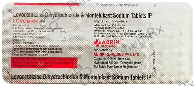 Levobrik M 5/10mg Tablet 10s