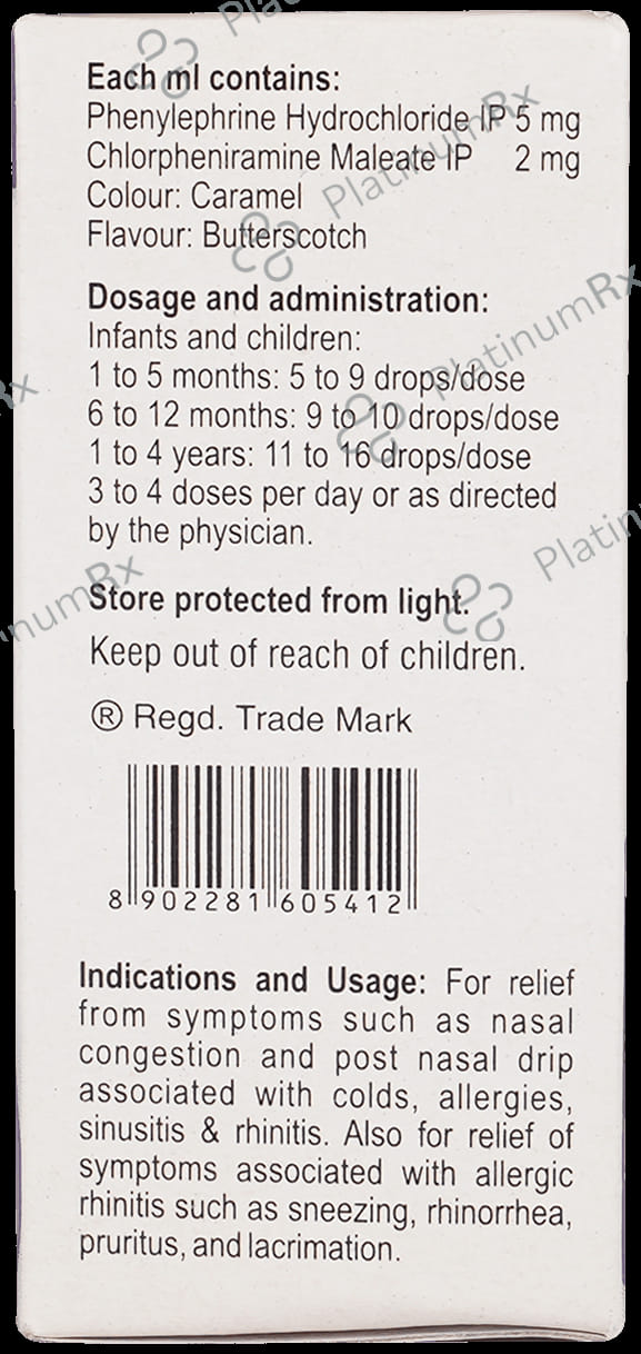Febrex Plus AF2/5mg Oral Drops 15ml