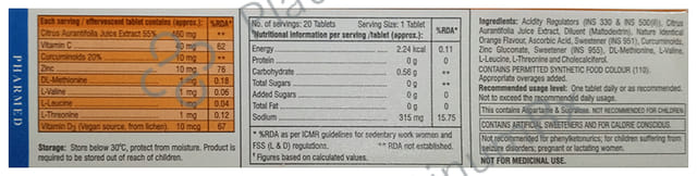 Citravite FIZZ Effervescent Tablet