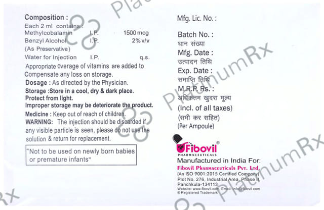 Nurovil 1500mcg Injection 1s