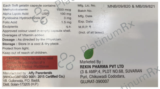 Methy G Soft Gelatin Capsule 10s