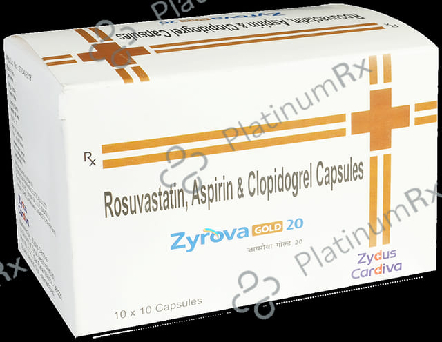 Zyrova Gold 20 Capsule 10s