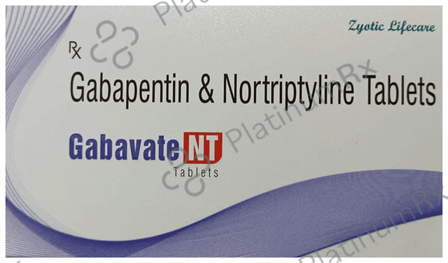 Gabavate NT 400/10mg Tablet 10s