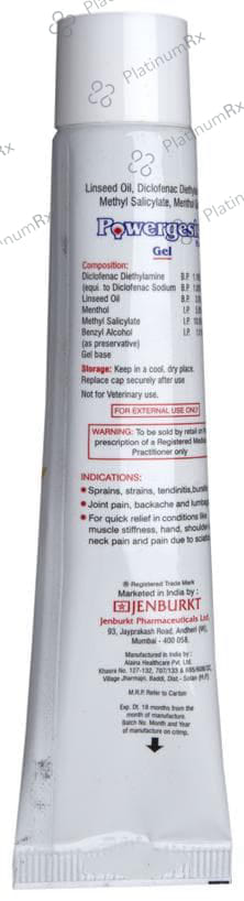 Powergesic Plus Gel 30gm