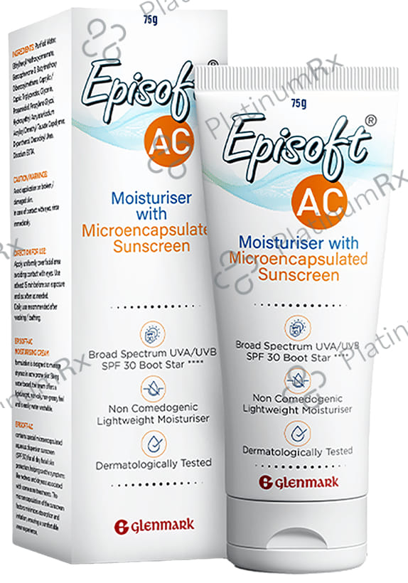 Episoft AC SPF 30 Cream 75gm