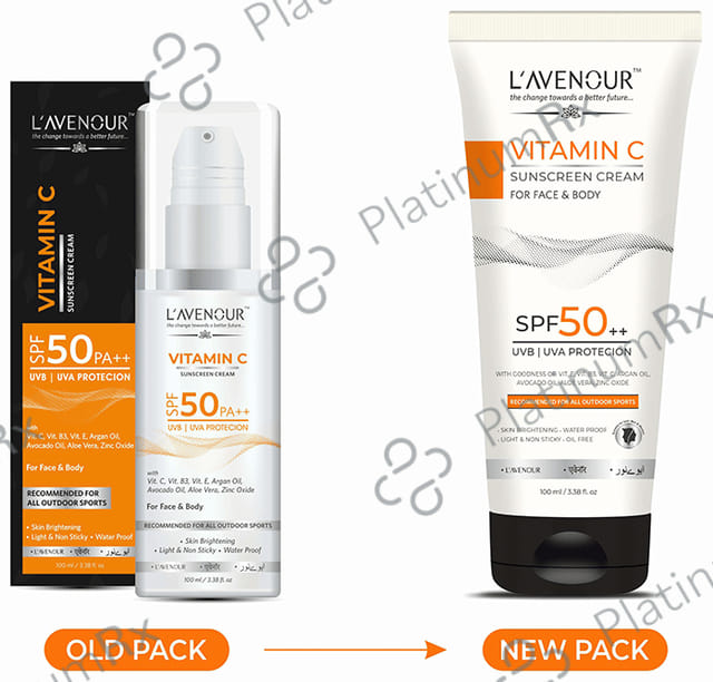 L avenour Vitamin C Sunscreen SPF 50 PA++ Cream 100ml