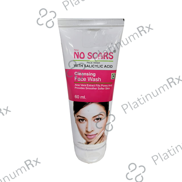 NO Scars Cleansing Face Wash Aloe Vera Extract