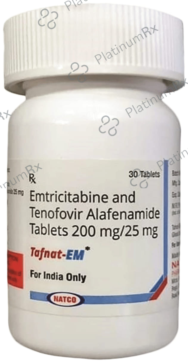 Tafnat EM 200/25mg Tablet 30s