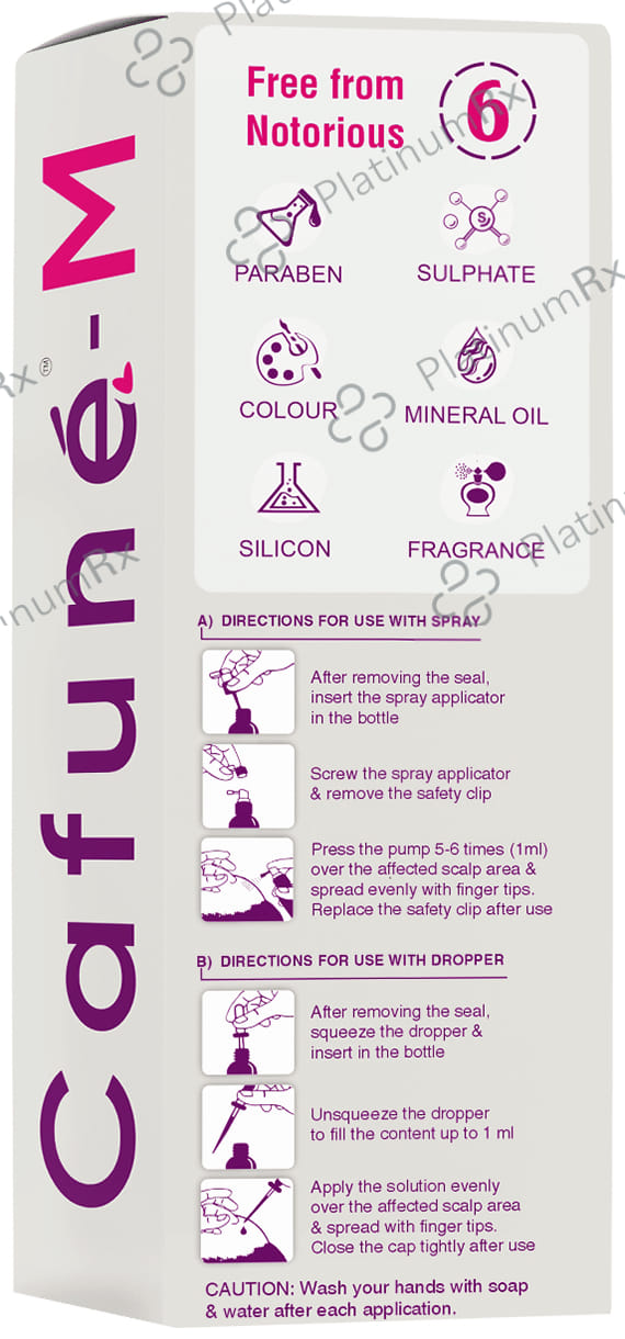 Cafune 5% M Solution 60ml