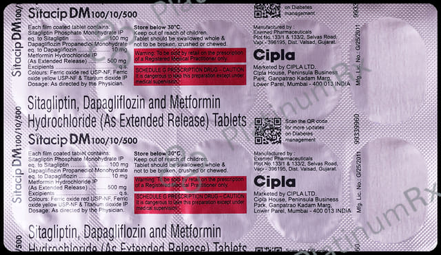 Sitacip DM Tablet 10s