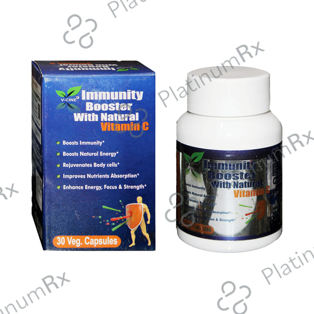 V-Cine Immunity Booster With Natural Vitamin C Capsule