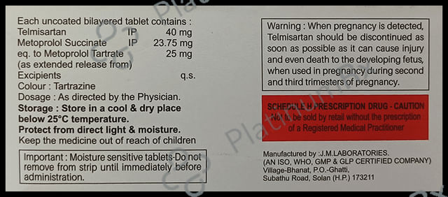 Gudtel-M 25 Tablet ER