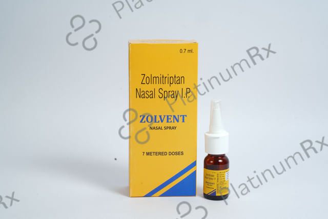 Zolvent 5mg Nasal Spray 7MDI