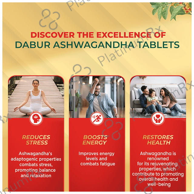 Dabur Pure Herbs Immunity Booster Ashwagandha Tablet