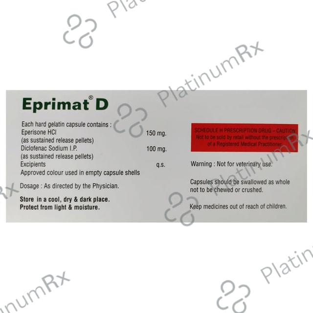 Eprimat D Capsule SR