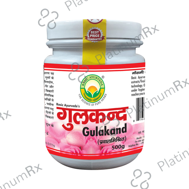 Basic Ayurveda Gulkand 500 gm