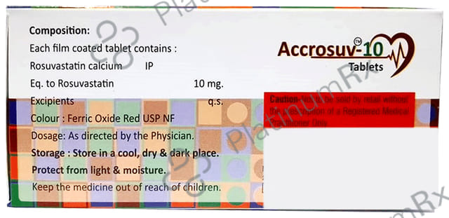 Accrosuv 10mg Tablet1 10s