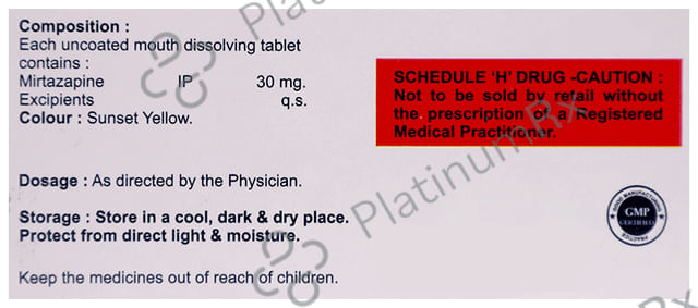 Mirvac 30 Tablet MD