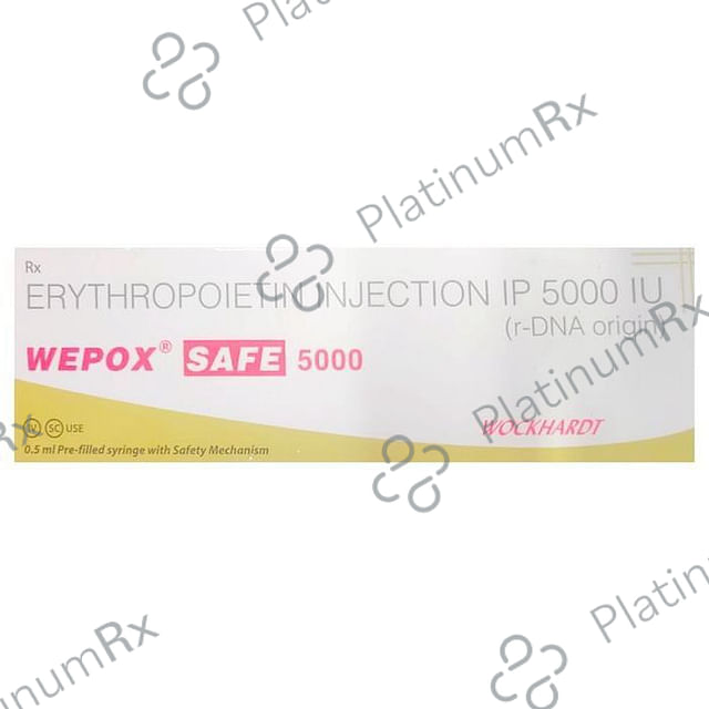 Wepox 5000IU Injection 0.5ml