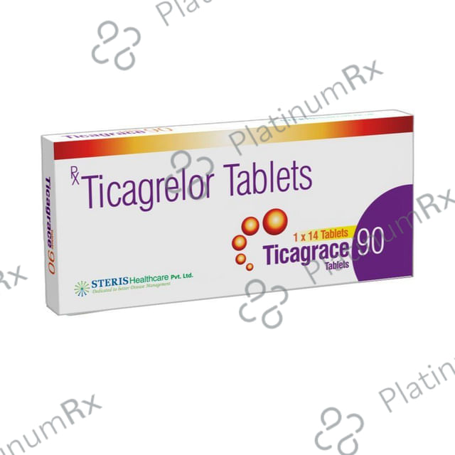 Ticagrace 90mg Tablet 14s