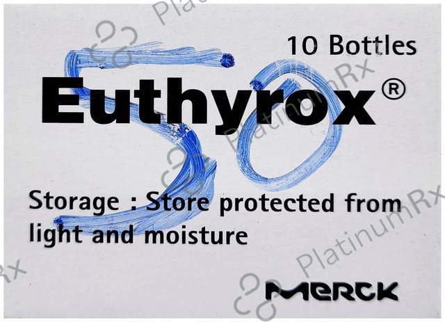 Euthyrox 50mcg Tablet 100s