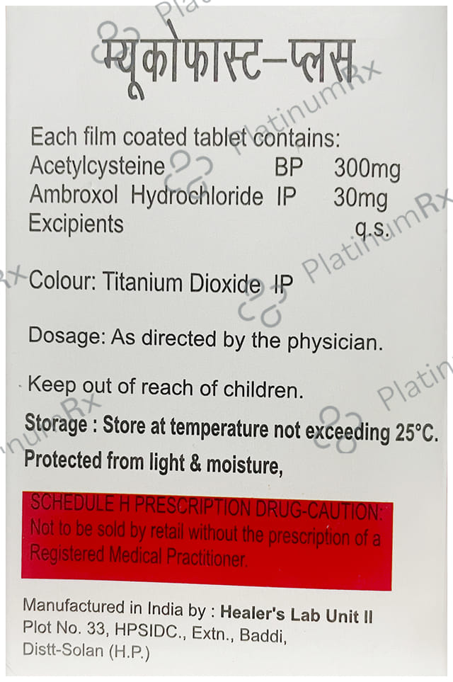 Mucofast Plus Tablet