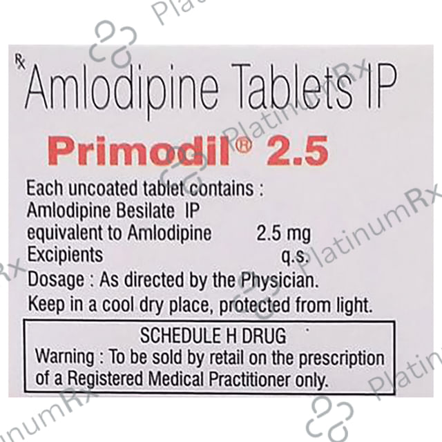 Primodil 2.5mg Tablet 10s