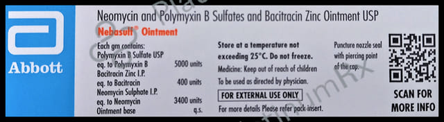 Nebasulf Ointment 5gm