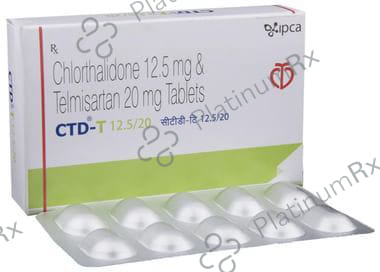 CTD T 12.5/20mg Tablet 10s