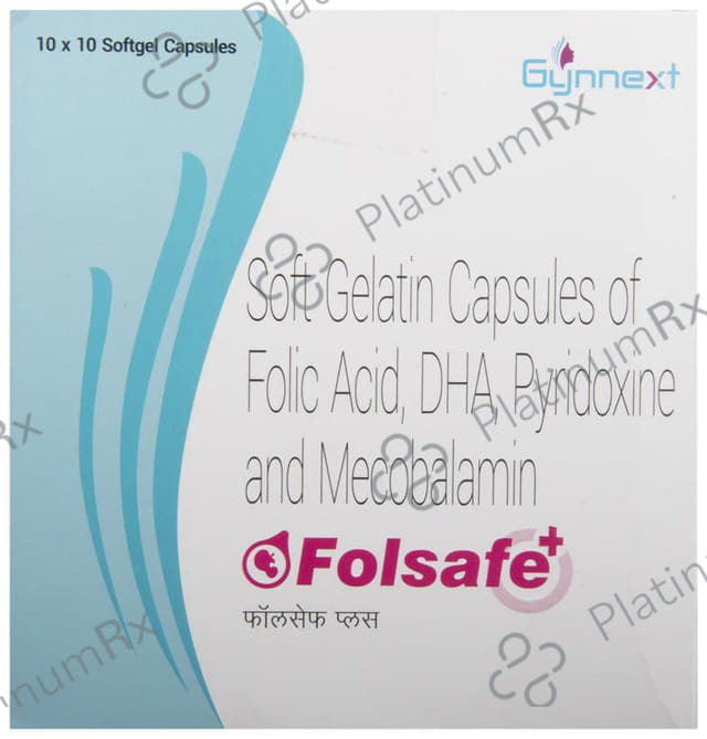 Folsafe Plus Soft Gelatin Capsule 10s