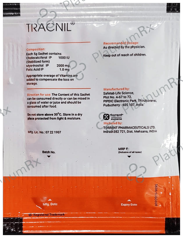 Tracnil Powder 5gm (Torrent)