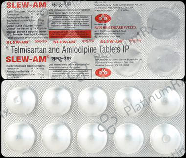 Slew AM 40mg/5mg Tablet