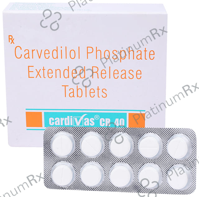 Cardivas CR 40mg Tablet ER 10s