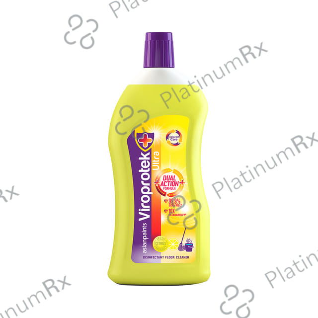 Asianpaints Viroprotek Ultra Disinfectant Floor Cleaner Citrus 1 Ltr