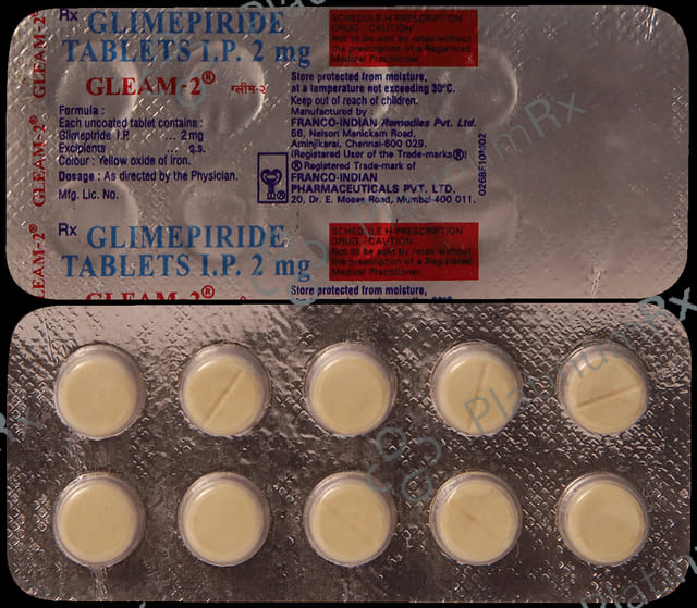 Gleam 2mg Tablet 10s