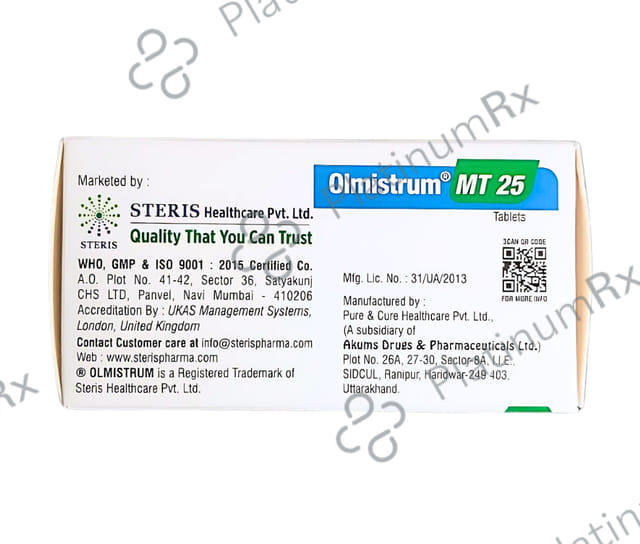Olmistrum MT 25/20mg Tablet ER 10s