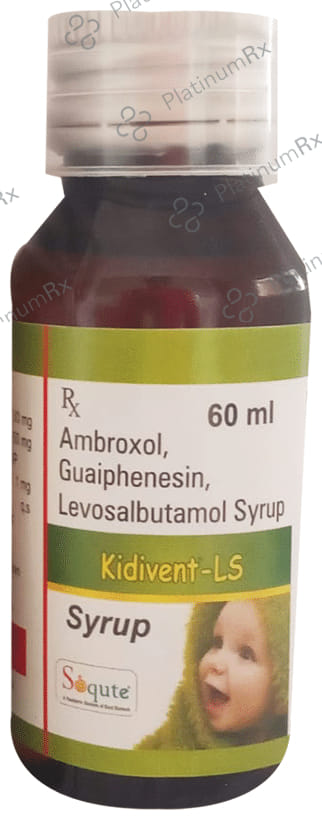 Kidivent-LS Syrup 60 Syrup